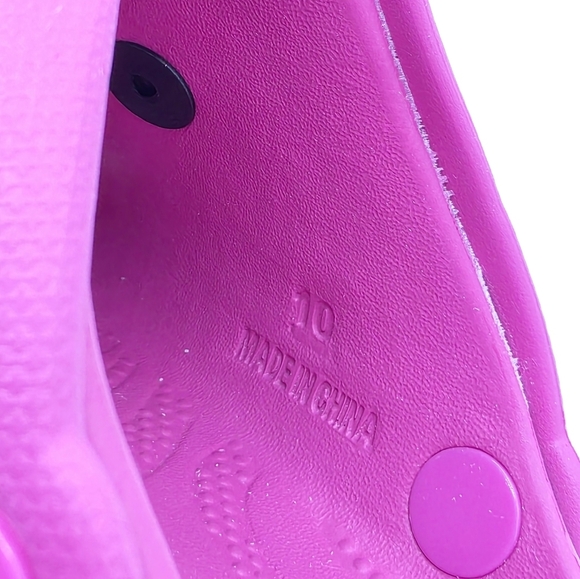 Skechers x Snoop Dogg Pink Rolling N Gold Arch Fit Footsteps Clogs Size 10 - Picture 14 of 16